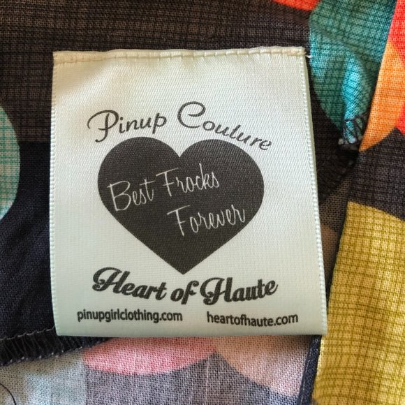 Cute Multicolor Polka Dot Swing Dress - Picture 6 of 7